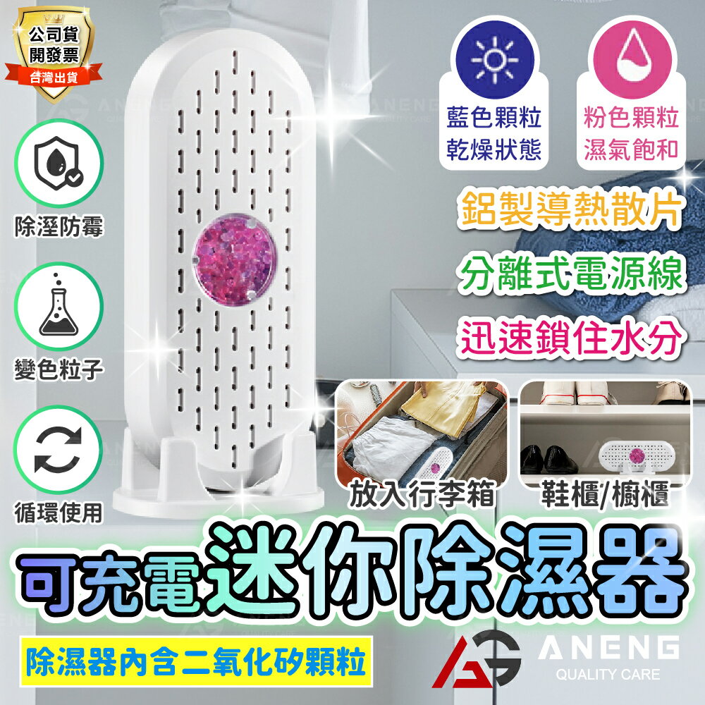 台灣保固 迷你除濕器 可循環除濕 臥室衣櫃鞋櫃書櫃廚櫃吸濕機 除濕機 除濕 防霉防潮 除溼包 電子除濕器 0