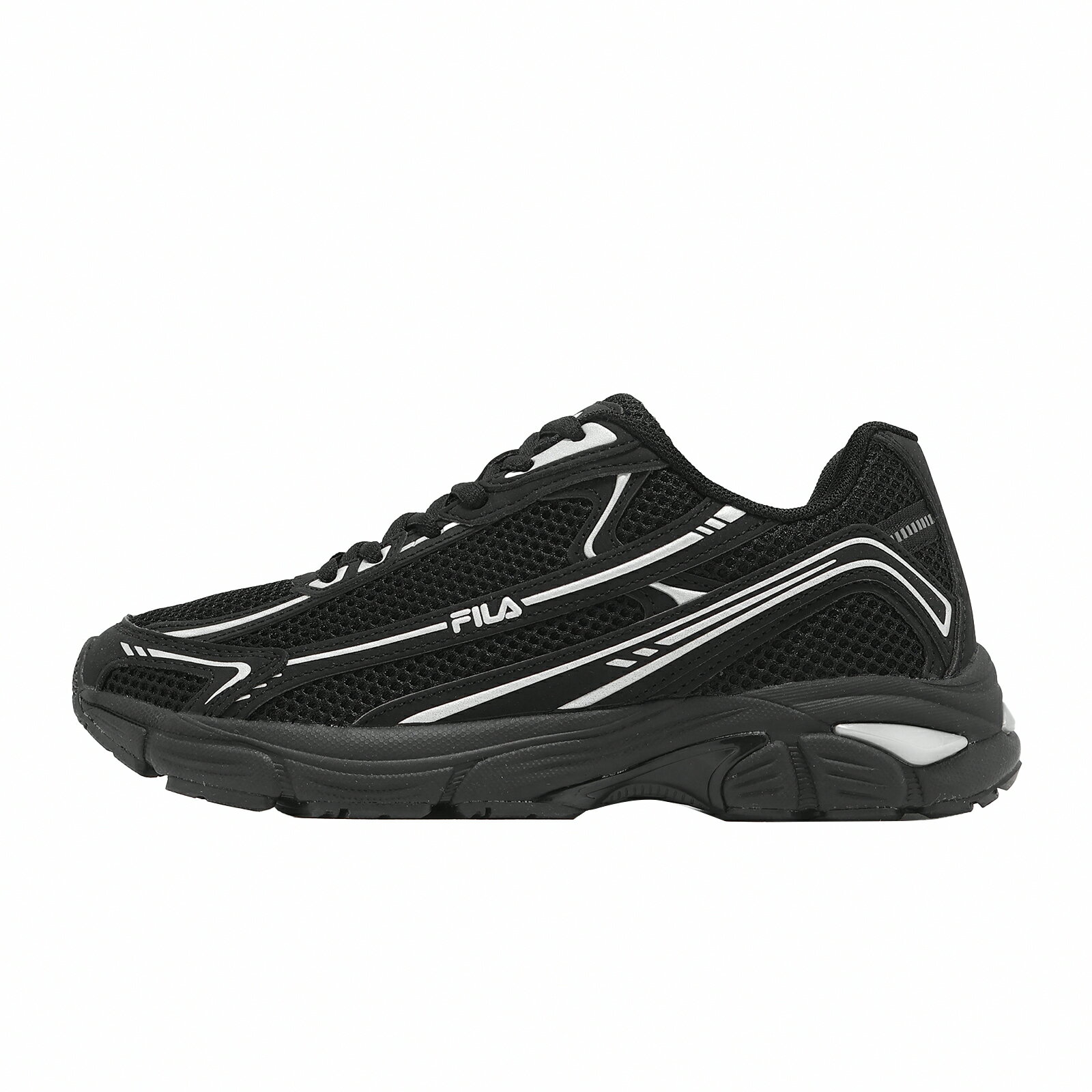Fila 休閒鞋 Circuit 女鞋 黑 回彈 運動鞋 5J907A001