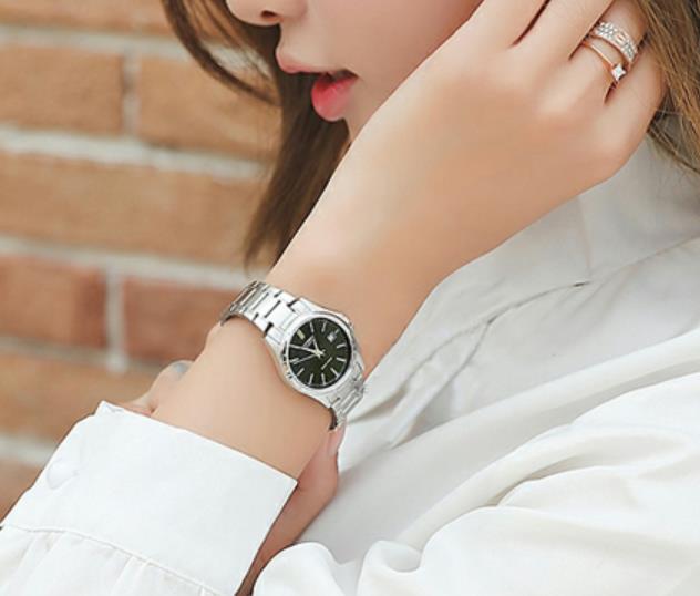 卡西歐手表女 情侶表一對 男表鋼帶學生防水女款皮帶超薄手表