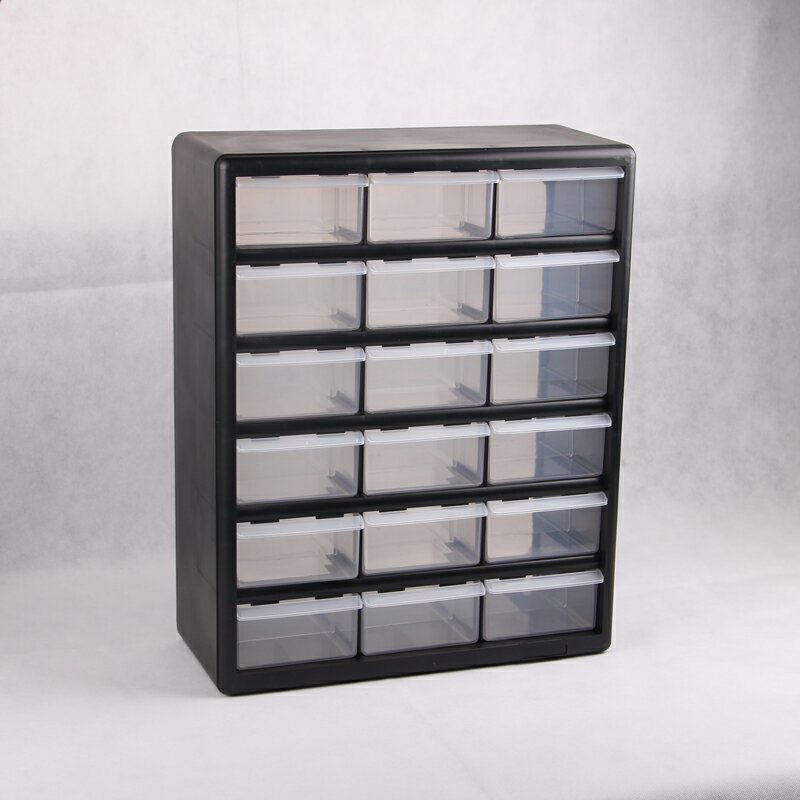 抽屜式零件盒/收納盒 收納盒抽屜式零件櫃積木電子元件掛壁式工具分類整理箱螺絲盒『XY29889』