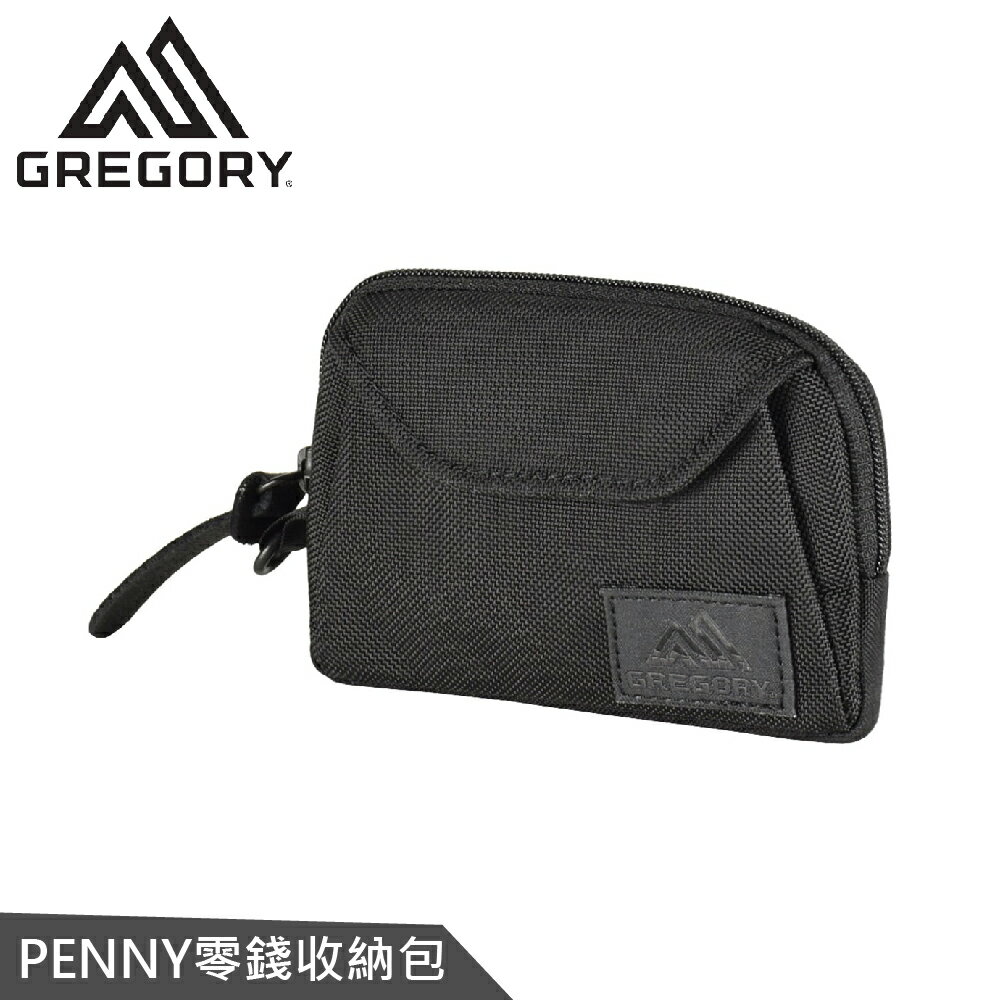 【GREGORY 美國 PENNY零錢收納包《輕量黑色子彈》】137544/零錢包/小包/錢包/耳機袋