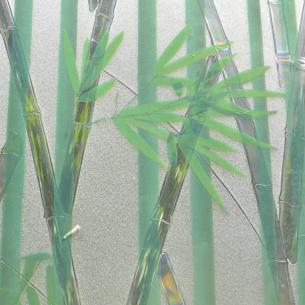 日本MEIWA抗UV可變色靜電窗貼 (竹林風情) - 46x200公分 1