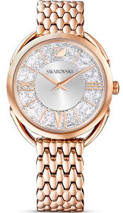 SWAROVSKI 施華洛世奇Crystalline Glam腕錶(5452465)-35mm-銀面鋼帶【刷卡回饋 分期0利率】【跨店APP下單最高20%點數回饋】