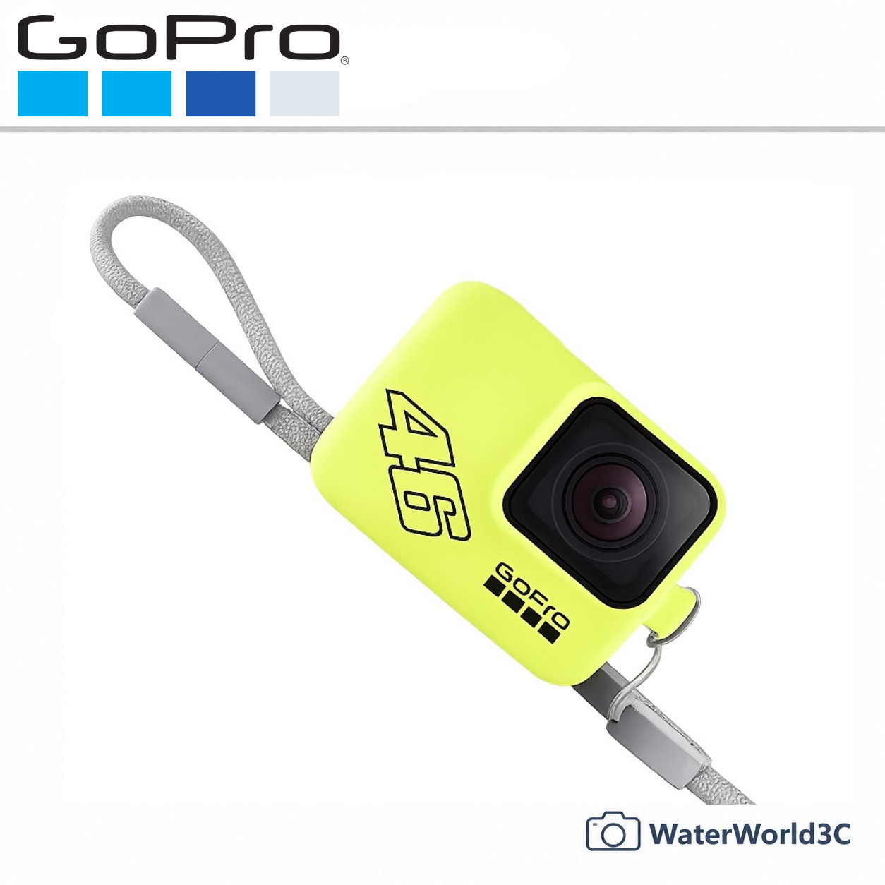 GoPro【ACSST-006 矽膠護套】果凍套 HERO 6 HERO 7 HERO 5 黃色 原廠配件【中壢-水世界】