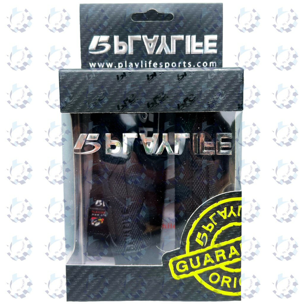 『油工廠』PLAYLIFE 2000-10 130mm 機車 握把套 無開孔 一組 左右邊 直徑 Ø 24 22 黑色