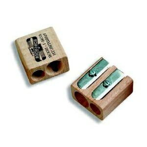Koh-I-Noor Double Sharpener 7.5+10mm 木質雙孔削筆器【領券滿額再折千8/31止】