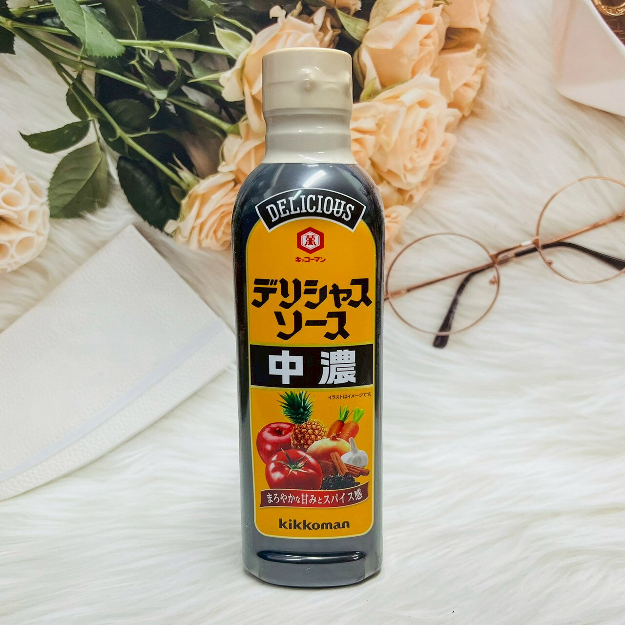日本 kikkoman 龜甲萬 調味醬 500ml 水果調味烏醋 中濃醬特濃-豬排醬伍斯特醬 多款供選｜全店$299 全家取貨免運｜滿額折500｜APP下單最高賺19%點數⚡