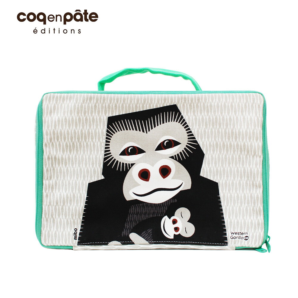 【Coq En Pâte】法國有機棉無毒環保布包- 方方兒拎出門 - 大猩猩