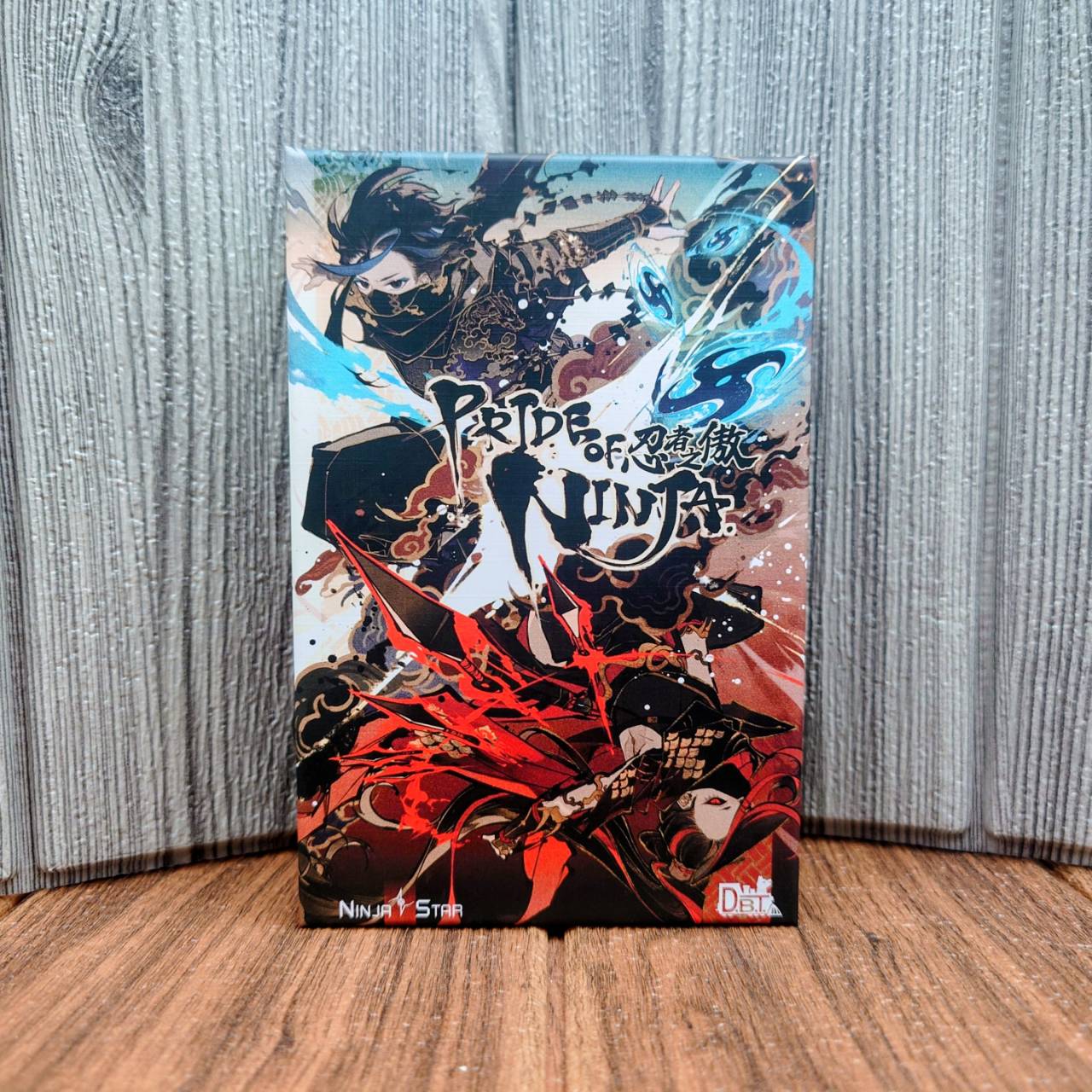 【桌遊侍】忍者之傲《免運.再送充足牌套》正版實體店面快速出貨 卡牌桌遊.對戰遊戲.日系桌遊.忍者桌遊.輪抽策略