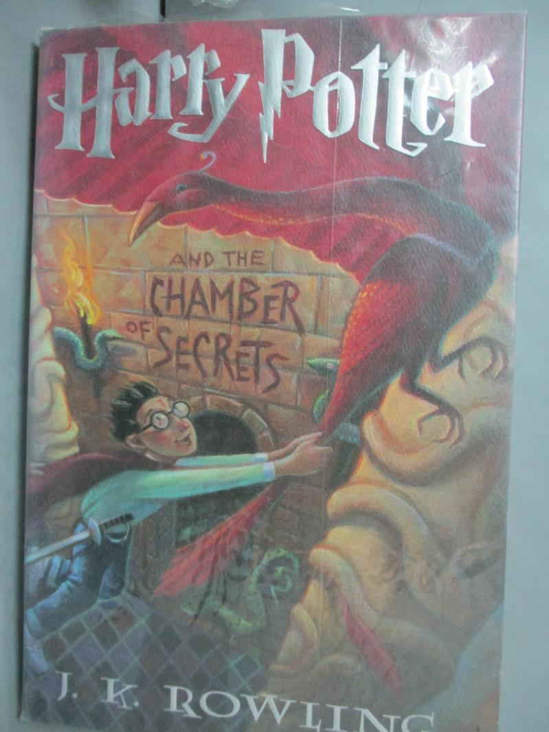 【書寶二手書T1／一般小說_QAI】Harry Potter and the Chamber of Secrets_J.K. Rowling