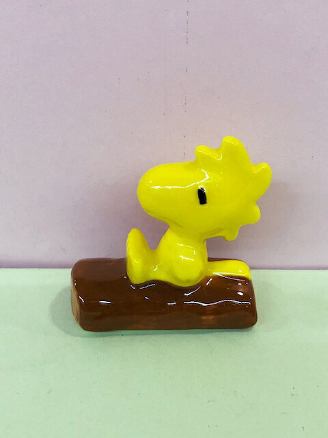 【震撼精品百貨】史奴比Peanuts Snoopy SNOOPY陶瓷筷架-小黃鳥#61606 震撼日式精品百貨