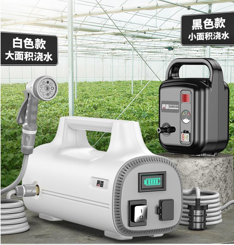 免運+開發票 日本質造澆水神器農用澆地灌溉小型充電自吸抽水泵菜地澆菜澆水機