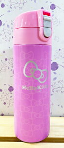 【震撼精品百貨】凱蒂貓 Hello Kitty 日本SANRIO三麗鷗 KITTY不鏽鋼保溫瓶(400ML)-緞帶#24345 震撼日式精品百貨