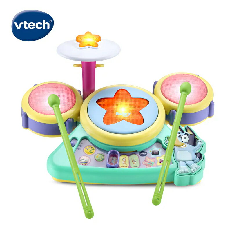 Vtech 妙妙犬布麗-律動爵士鼓★衛立兒生活館★3417765734038