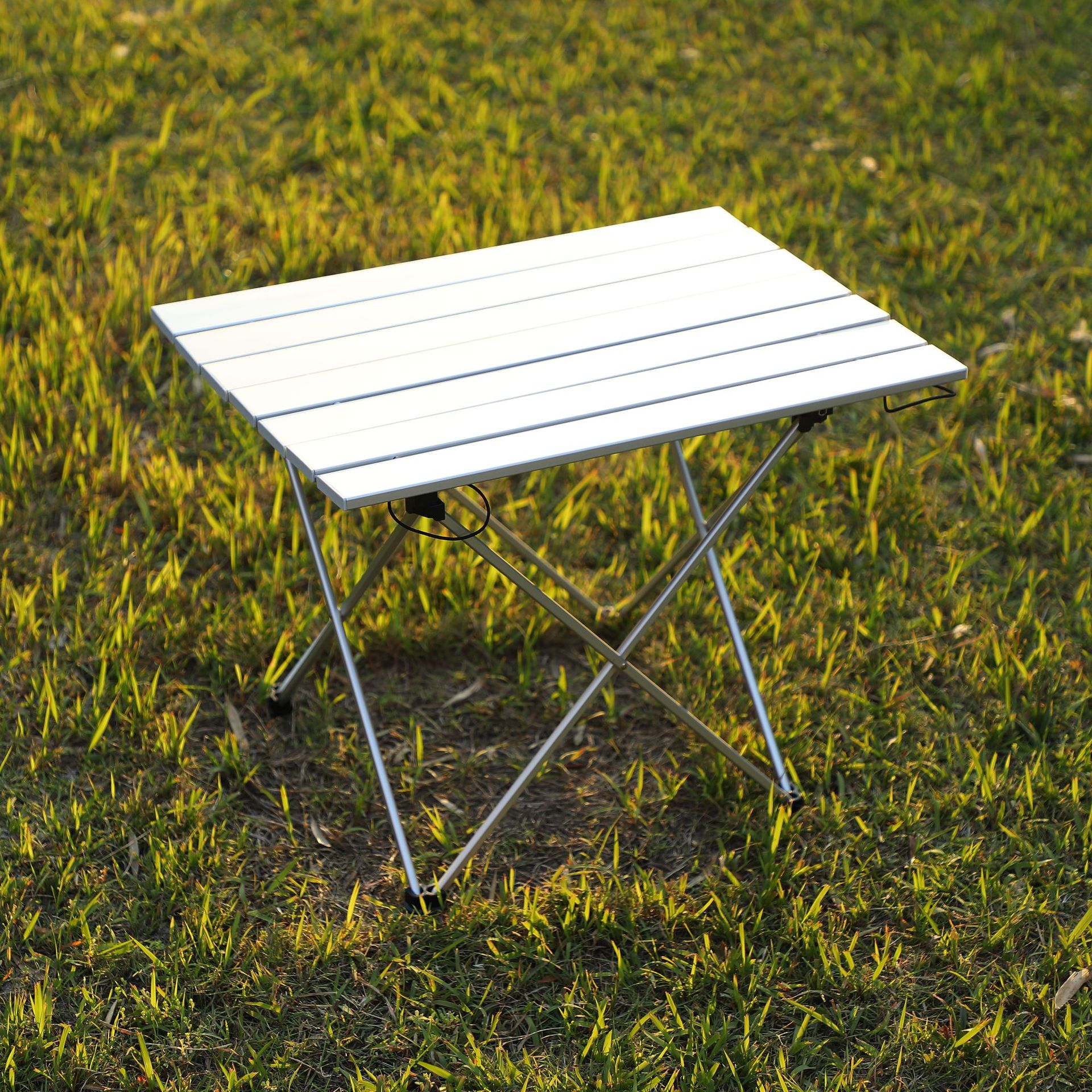 輕量化戶外折疊桌椅便攜式鋁合金野桌室外蛋捲桌