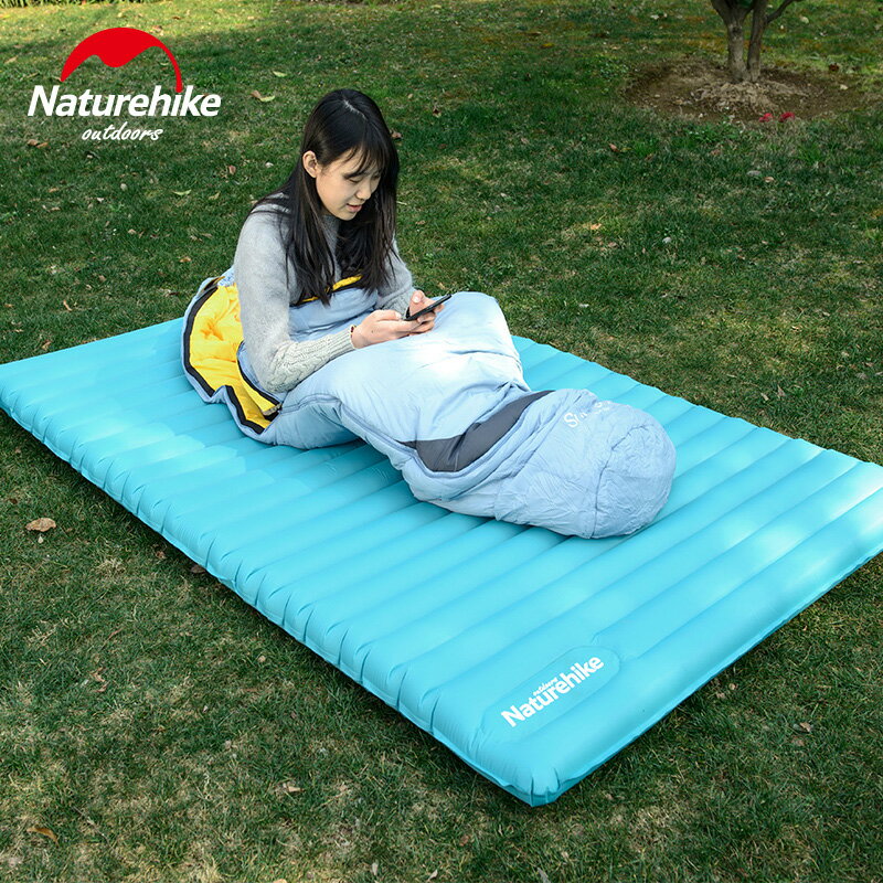 NH雙人充氣墊戶外帳篷睡墊野外露營超輕便攜加厚防潮墊地板氣墊床