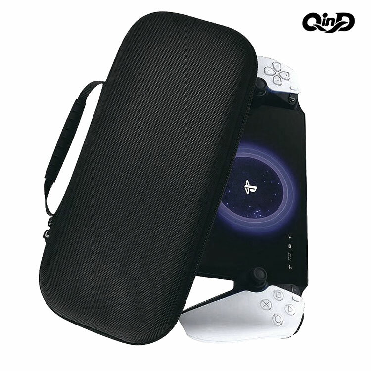 QinD PIayStation Portal EVA 布紋收納包 遊戲機保護套 主機保護套 保護殼 攜行包 手提包【APP下單4%點數回饋】