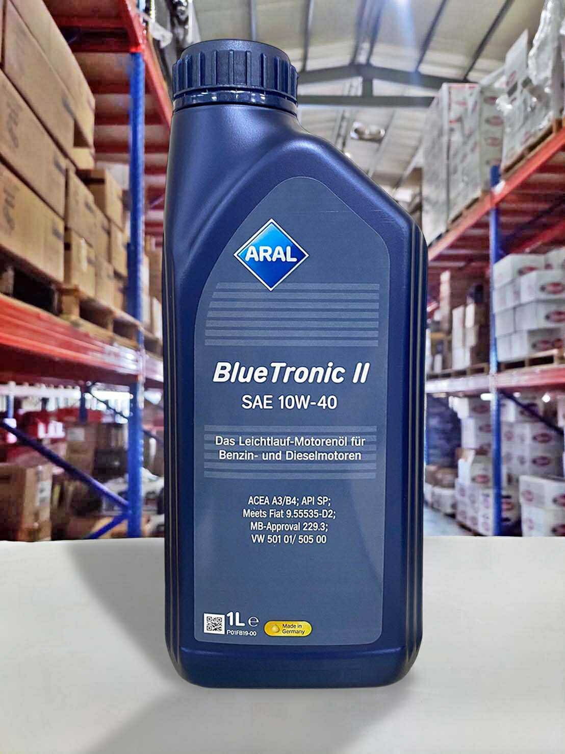 『油工廠』ARAL BLUE TRONIC II 合成 汽車 機油 10W40 SP A3/B4 1L 德國