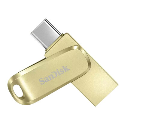 SanDisk 512GB 512G Ultra luxe TYPE-C【SDDDC4-512G】OTG 金 400MB/s USB 3.2 雙用隨身碟 1