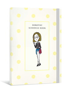 Dorothy無時效日誌手帳（含裝飾貼紙＋人物書籤）－黃色點點