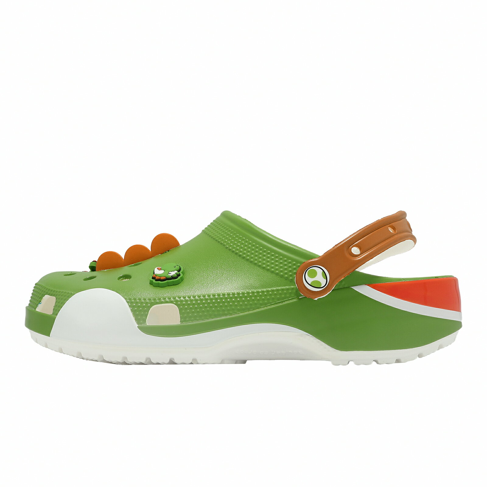 Crocs 洞洞鞋 洞洞鞋 Yoshi Classic Clog 男女鞋 綠 超級瑪利歐聯名 耀西 21213690H