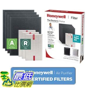 [9美國直購] 濾網 Honeywell True HEPA Filter Value Combo Pack for HPA300 Series Air Purifier