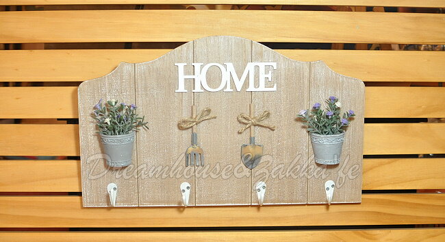 Zakka 鄉村風 復古仿舊 木製園藝 壁掛/掛勾/衣帽架 《 HOME 》★ 夢想家精品家飾 ★