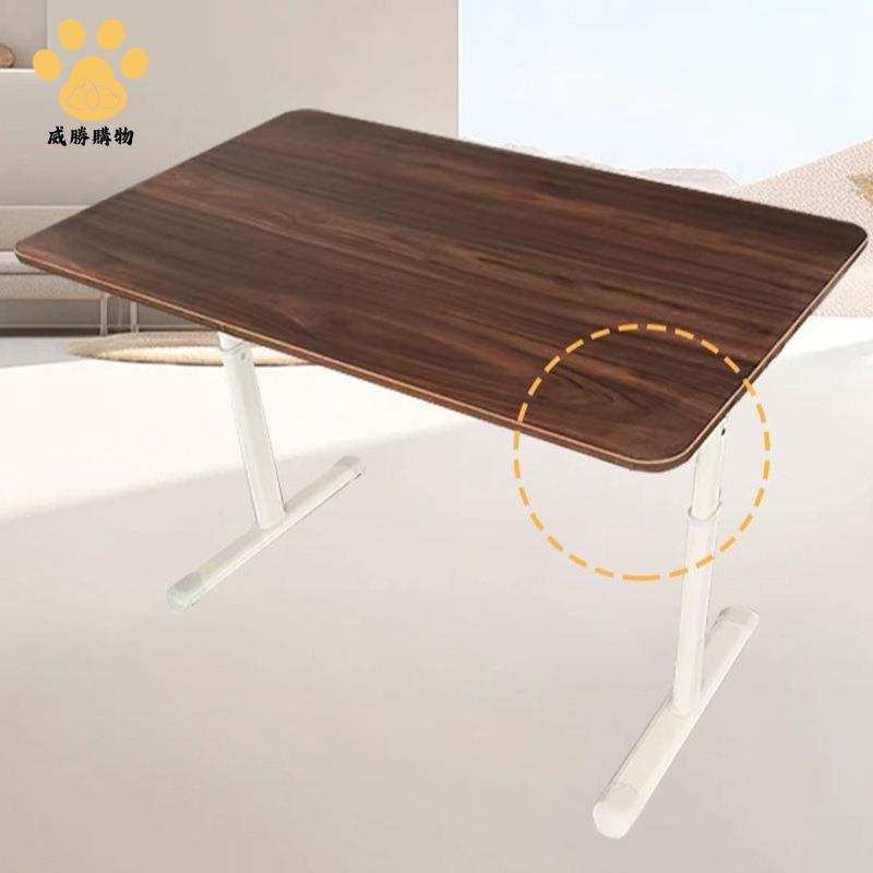 免運 快速發貨 家用電腦桌 中小學生臥室兒童學習桌 小戶型可調節高度手搖升降桌【AAWS109】