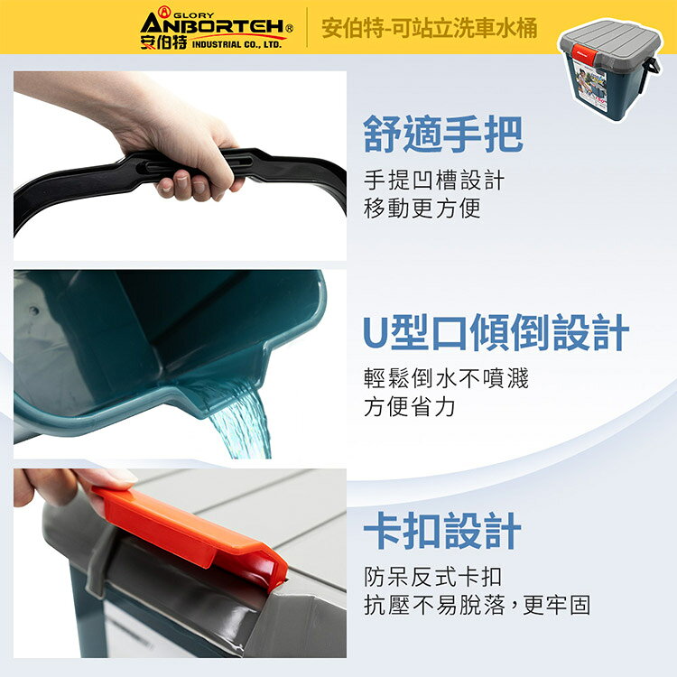 【安伯特】極淨洗車組合(超值10件組) 洗車用具/洗車用品/自助洗車 5