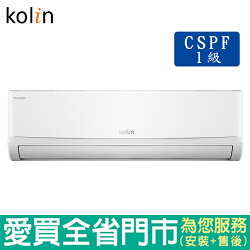 Kolin歌林11-13坪1級KDV/KSA-802DV07變頻冷暖空調_含配送到府+標準安裝【愛買】