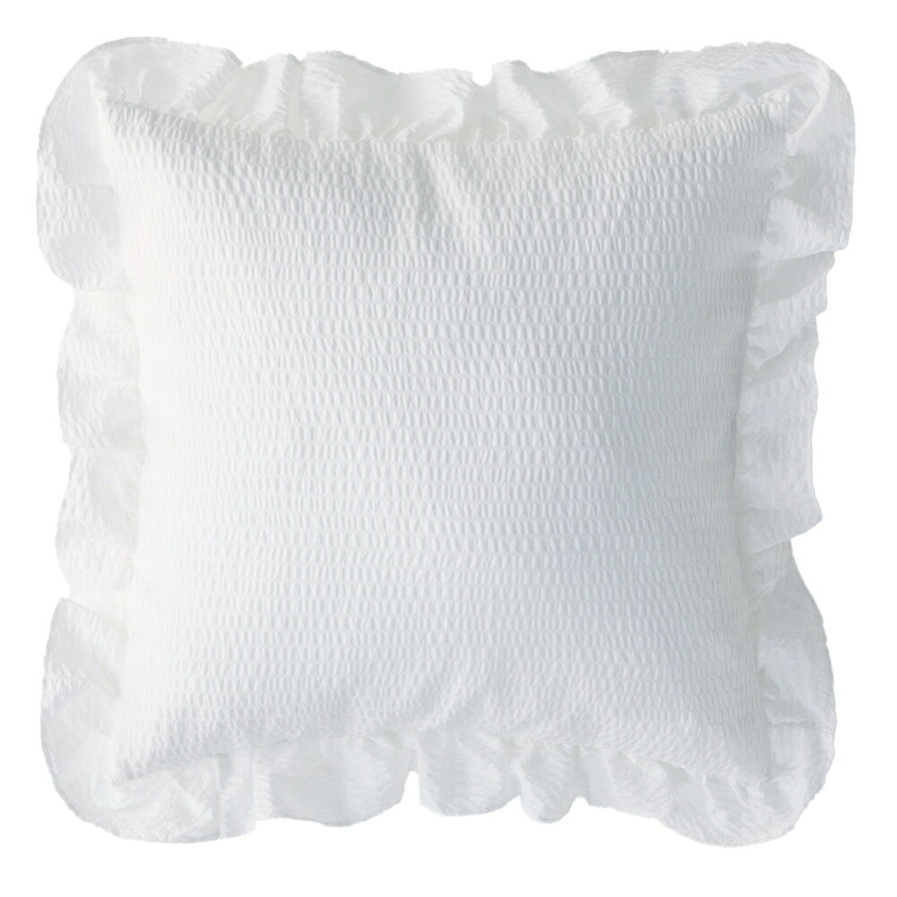【DECO HOME商品】抱枕套 FRILL IV(DH) NITORI宜得利家居