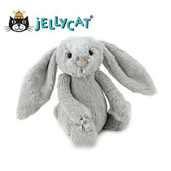 ★啦啦看世界★ Jellycat 英國玩具 / 好高級銀灰兔 玩偶 彌月禮 生日禮物 情人節 聖誕節 明星 療癒 辦公室小物
