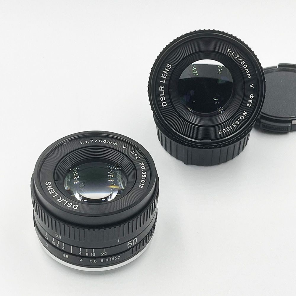 全新鳳凰升級版50mmF1.7全畫幅全手動定焦單反EF/AI/M42/PK口鏡頭【Snowbelle優選】