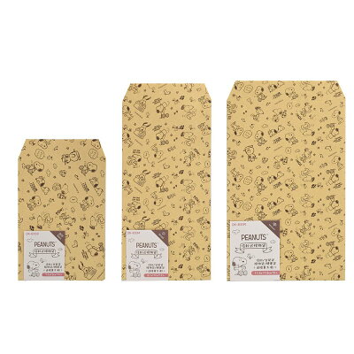 史努比 信封式禮物袋【九乘九購物網】