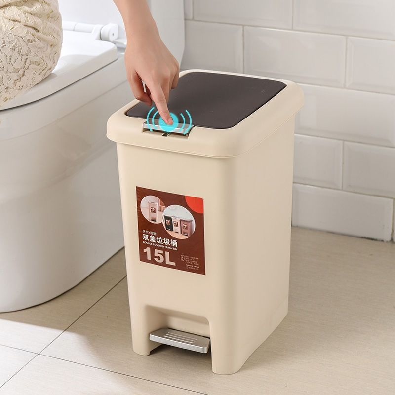 大號垃圾桶腳踏式家用衛生間客廳臥室廚房家用帶蓋廁所垃圾筒