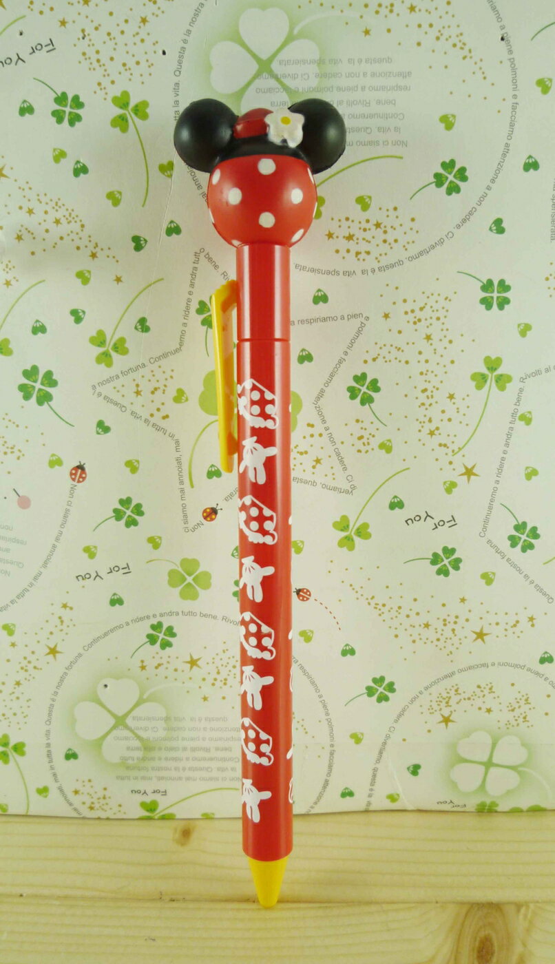 【震撼精品百貨】Micky Mouse 米奇/米妮 自動筆-米妮-米妮 震撼日式精品百貨