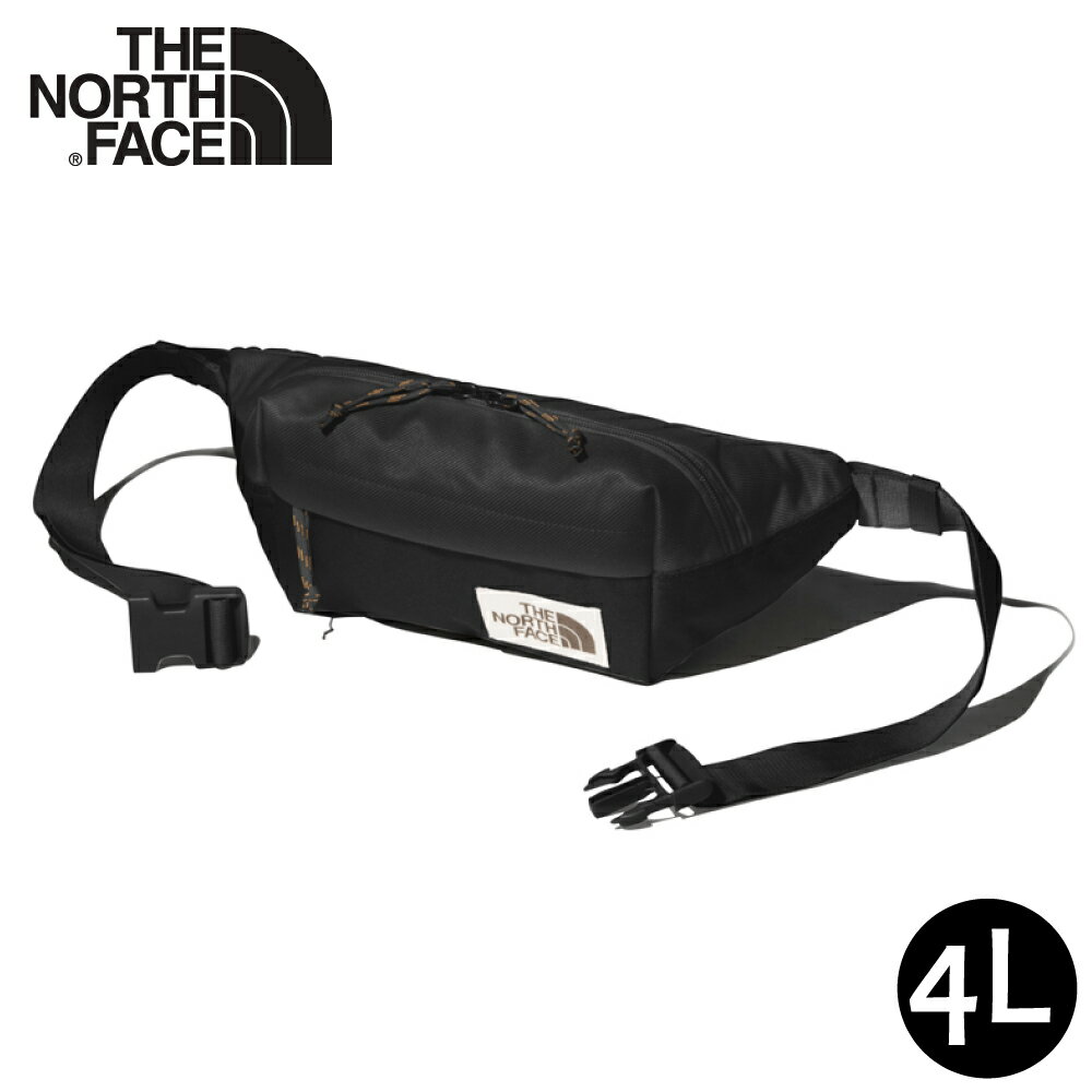【The North Face 4L 腰包《黑》】3KY6/側揹包/隨行包/臀包/透氣/運動/跑步