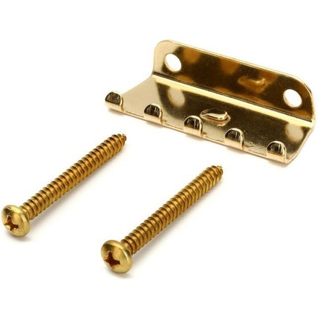 原廠 Floyd Rose FRTCBRASS 銅 金屬搖座彈簧調整螺絲座 彈簧鉤爪 (含兩支螺絲)【唐尼樂器】