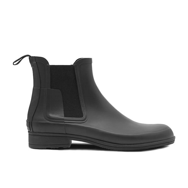 跩狗嚴選 英國代購 Hunter Refined 女鞋 附鞋盒 修身款 黑色 全黑 霧面 低筒 雨鞋 短筒 雨靴 工程靴 雀爾喜 踝靴 7