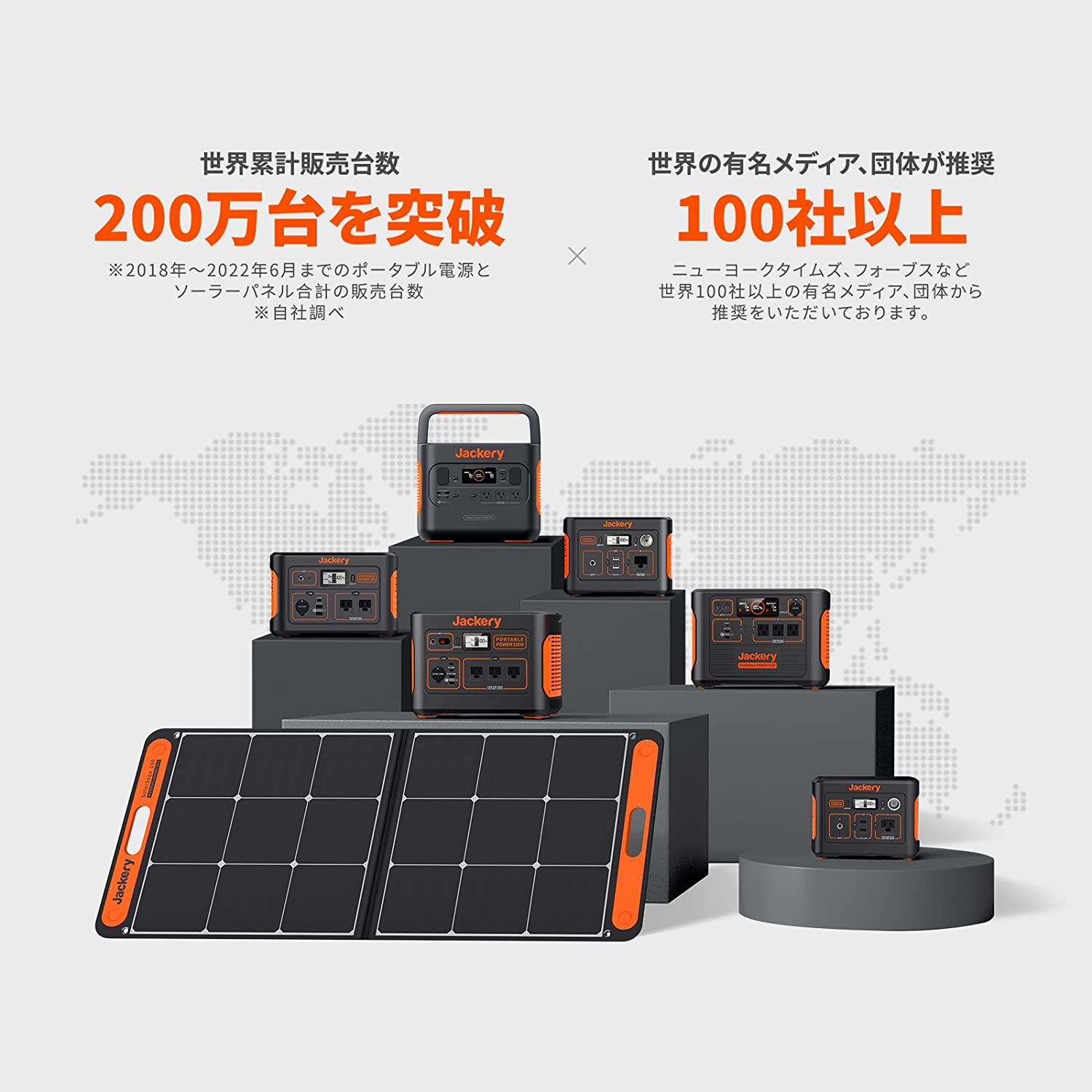 日本代購】Jackery 太陽能板防災充電露營100W SolarSaga 100 | 阿尼