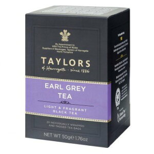 英國 Taylors 皇家伯爵紅茶 - 皇家茶包系列 Earl Grey 20入/盒