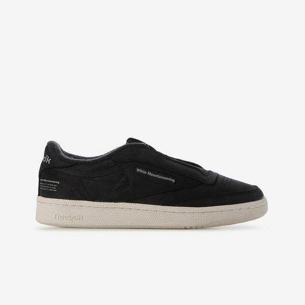 Reebok Club C 85 Wm [100218233] 男女 休閒鞋 運動鞋 板鞋 皮革 日本白山聯名款 黑