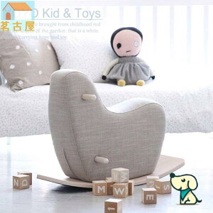北歐木質木馬搖搖馬寶寶兒童小孩益智玩具兒童房搖椅裝飾品 D3