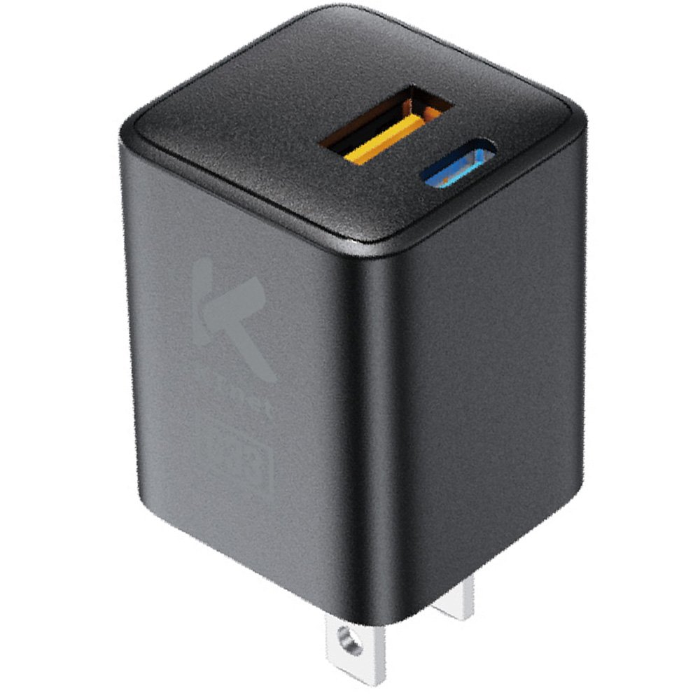 Kt.net G33 氮化鎵33W全電壓充電器1A1C 黑【九乘九購物網】