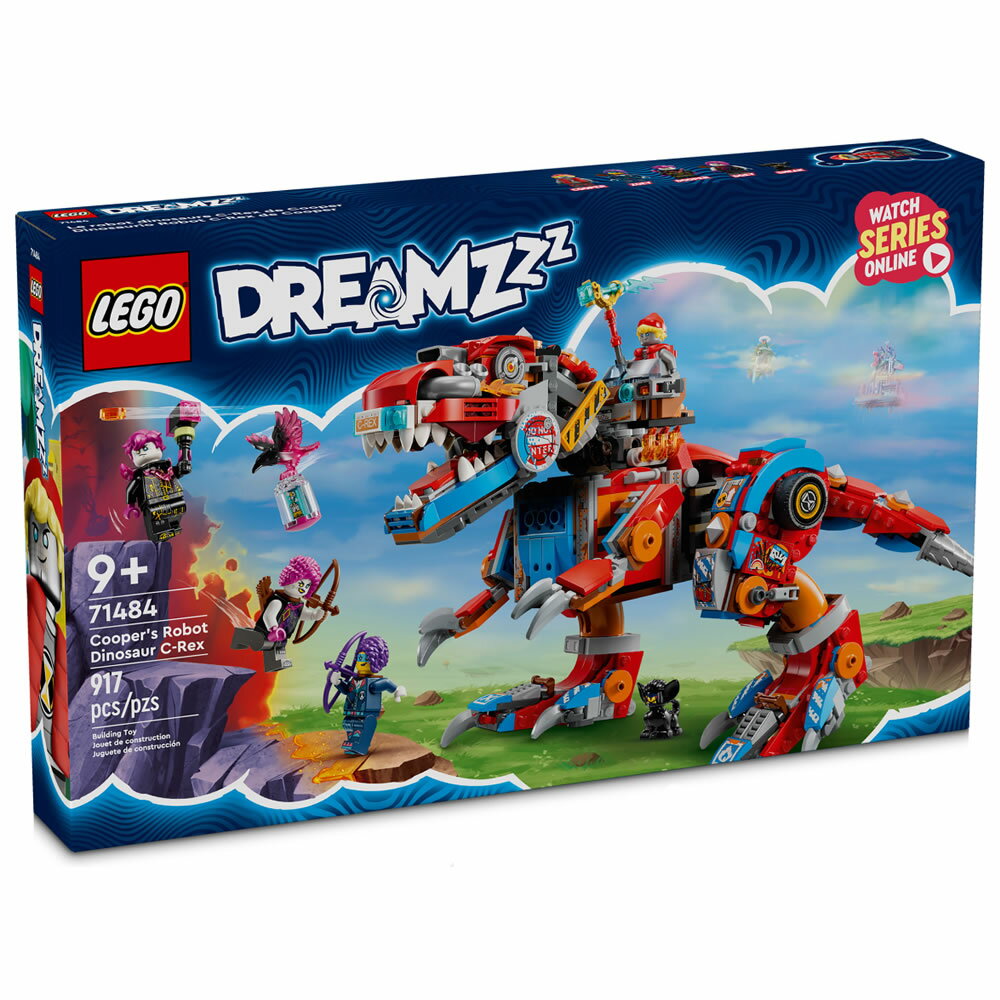 樂高LEGO 71484 DREAMZzz 追夢人的試煉系列 庫柏的機器恐龍酷暴龍