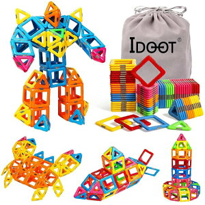 強強滾~idoot磁力磚STEM 幼兒玩具 52 件