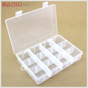 12格可拆式透明收納盒 塑膠盒 小物盒 組合盒（不挑色 款）【A428251】【不囉唆】