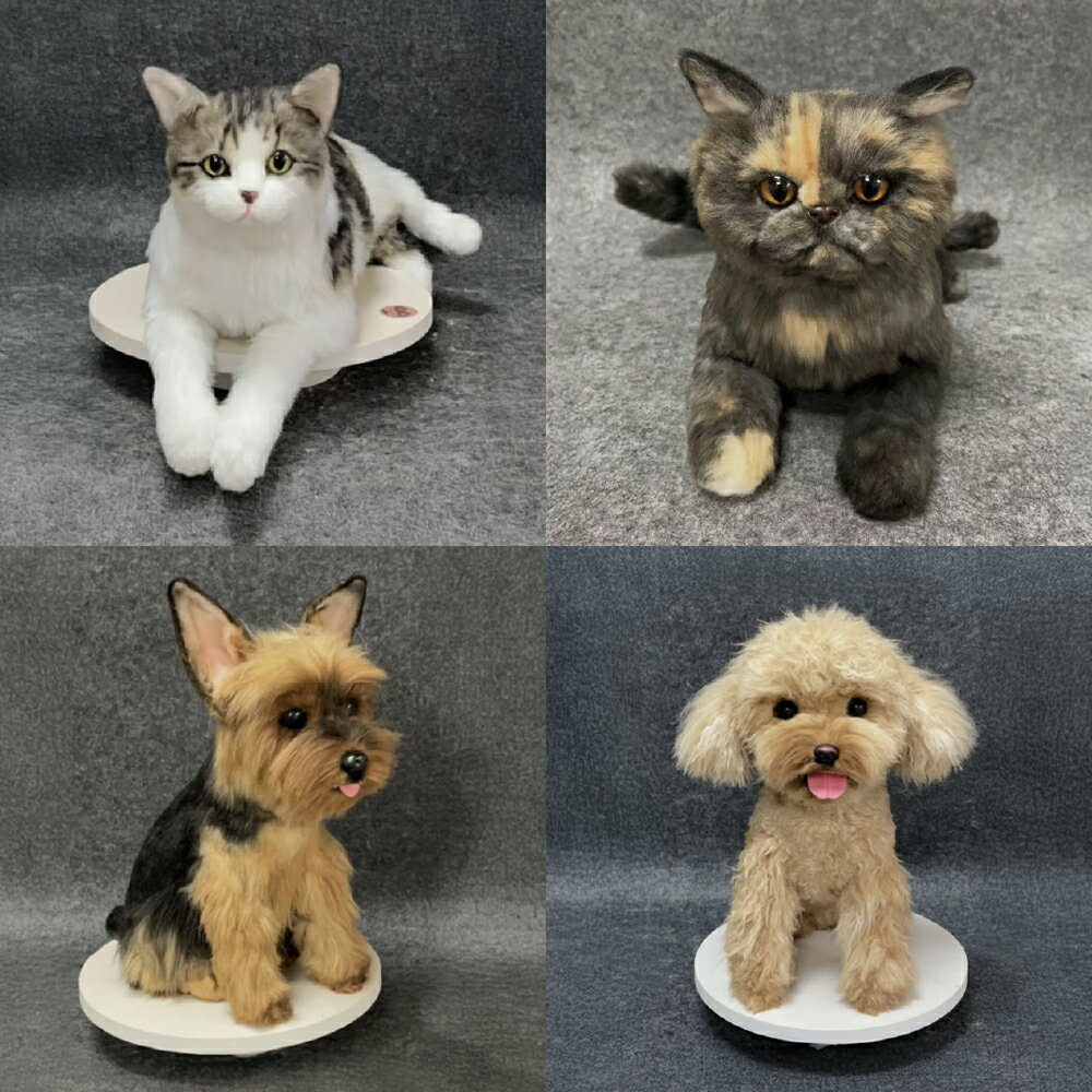 客製化 擬真寵物玩偶 2