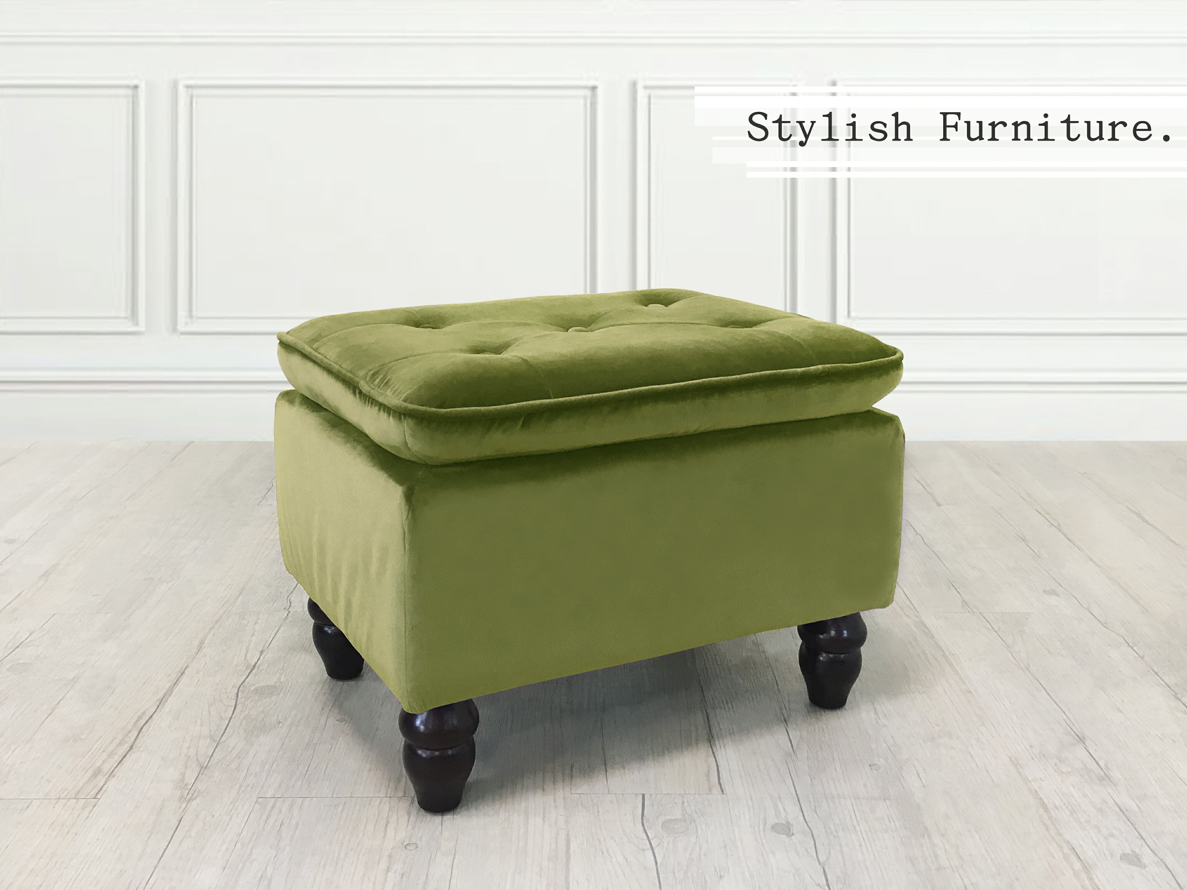 《炫彩》 方凳 香檳色 卡其色 矮凳 椅凳 穿鞋椅 化妝椅 腳凳 絨布 沙發腳椅 非 H&D ikea 宜家  【新生活家具】 2