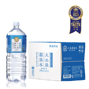 【天泉溫泉水】 2000ml (6入/箱) 天然鹼性水適合聚餐烹飪泡茶泡咖啡